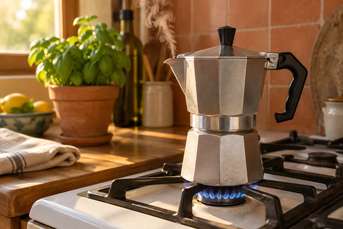 Cafetière italienne : le mode d'emploi pas à pas