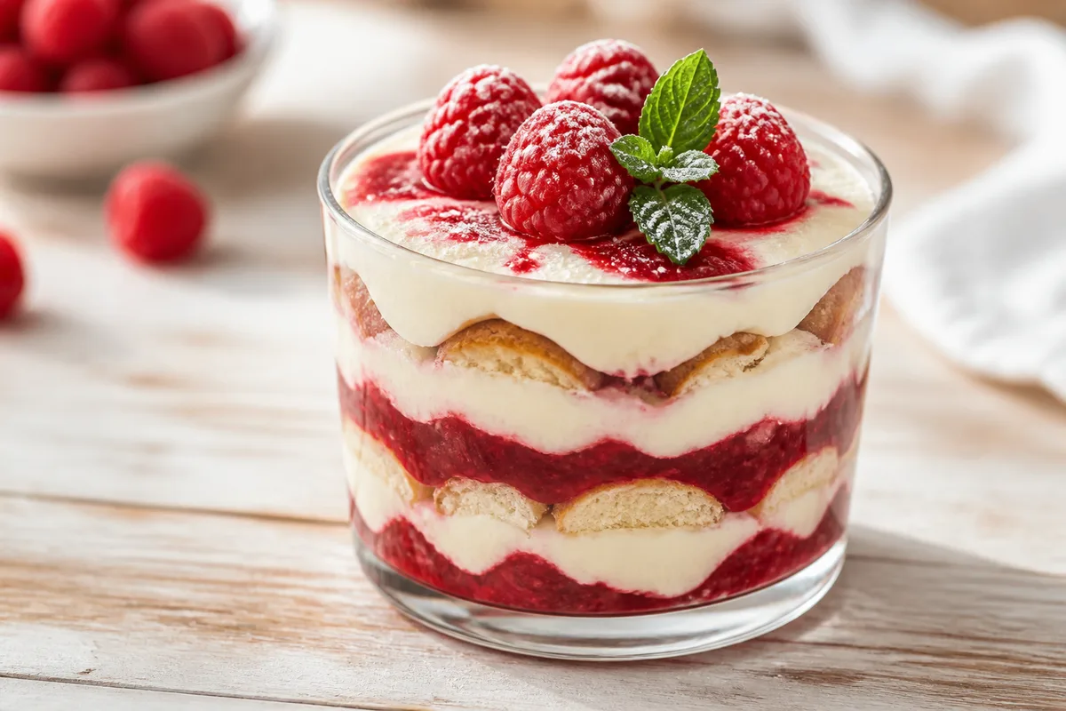 Tiramisu aux framboises : la recette et ses pièges