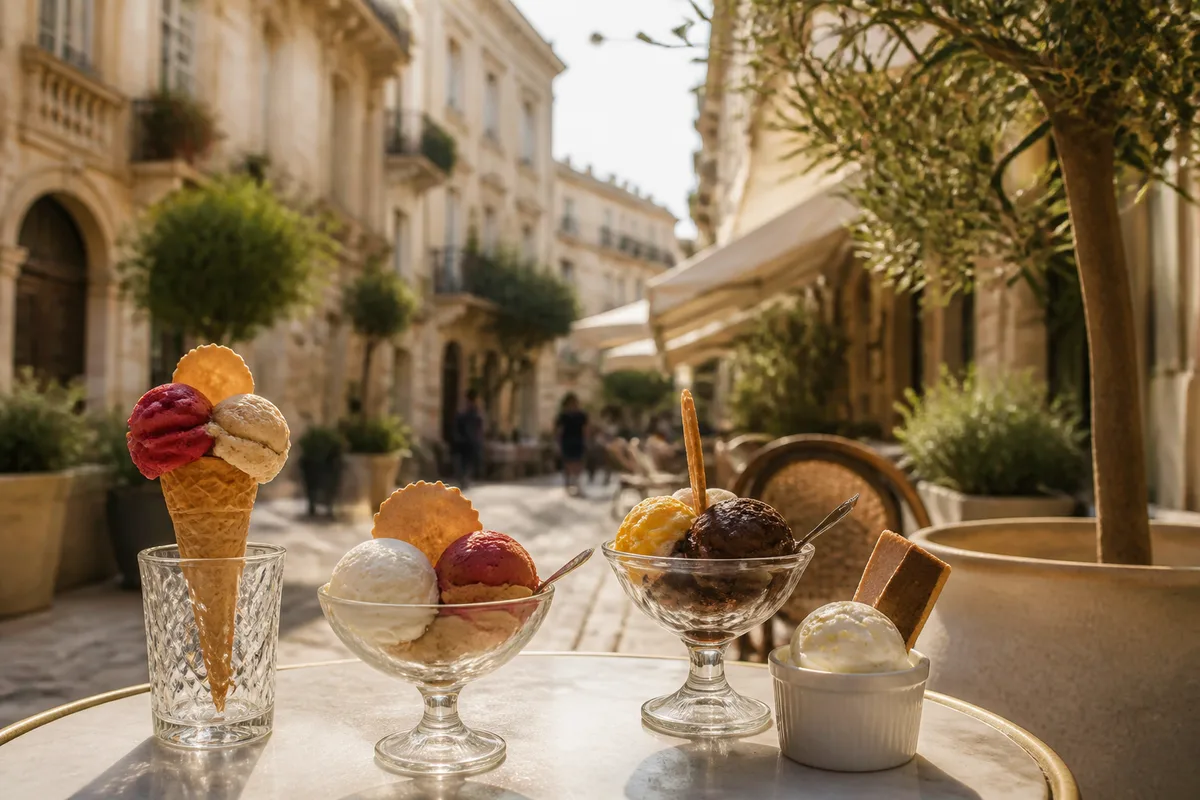 Glaces artisanales à Montpellier : les adresses