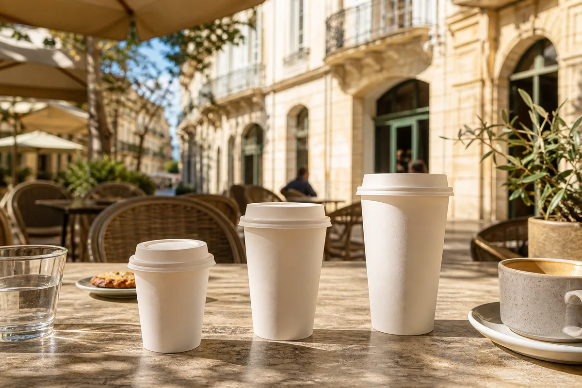 Le café à emporter : tailles, gobelets et usages